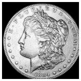 1884-S Silver Morgan Dollar CLOSELY  UNCIRCULATED