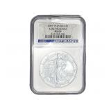 2007 Silver Eagle NGC MS69