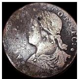 1787 Connecticut Copper Coin NICELY CIRCULATED