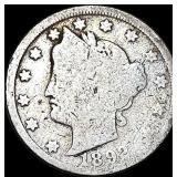 1892 Liberty Head Nickel NICELY CIRCULATED