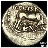 Illyria 260/167-98 BC Silver Drachm NEARLY UNCIRC