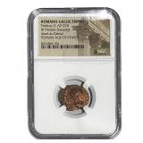 Romano-Gallic Tetricus II, AD 274 BI Dbl-Denarius