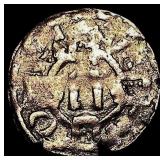 1248-1279 Portugal Alfonso III Silver Denero NEARL
