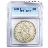 1889-O Morgan Silver Dollar ICG AU50