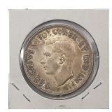1937 Canada Silver Dollar George VI MS