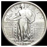 1917 Standing Liberty Quarter Type 1 CLOSELY  UNC