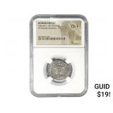 Roman Valerian I, AD 253-260 BI Dbl-Denarius NGC