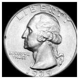 1939-D Silver Washington Quarter UNCIRCULATED