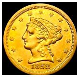 1852-O $2.50 Gold Quarter Eagle