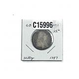 1787 Silver Shilling Coin VF