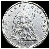1859 Seated Liberty Half Dime CLOSELY UNCIRCULATE