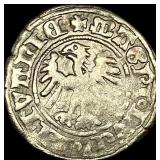1500s-1600s Lithuria Silver Grosz CLOSELY UNCIRCUL