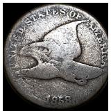 1858 Copper-Nickel Flying Eagle Cent NICELY CIRCUL