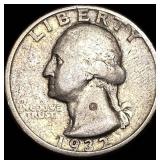 1932-D Silver Washington Quarter NICELY CIRCULATED