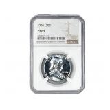 1951 Franklin Half Dollar NGC PF65