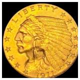 1911 $2.50 Gold Quarter Eagle