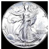 1946 Silver Half Dollar (Walking Liberty) CHOICE B