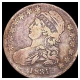 1831 Capped Bust Half Dollar NICELY CIRCULATED