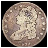 1834 Capped Bust Half Dollar NICELY CIRCULATED