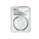 2021 Silver Peace Dollar PCGS MS70