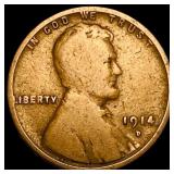 1914-D Lincoln Wheat Cent NICELY CIRCULATED