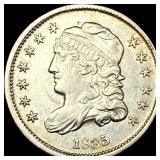 1835 Capped Bust Half Dime CLOSELY UNCIRCULATED