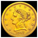1843-O $2.50 Gold Quarter Eagle