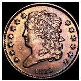 1832 Classic Head Half Cent HIGH GRADE