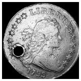1799 Silver Draped Bust Dollar NICELY  CIRCULATED