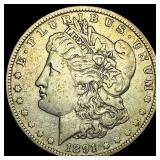 1891-O Silver Morgan Dollar NEARLY  UNCIRCULATED