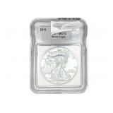 2011 Silver Eagle ICG MS70