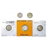 Various Dates Russia Silver 10 Kopeks HIGH GRADE