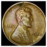 1922-D Lincoln Wheat Cent LIGHTLY CIRCULATED