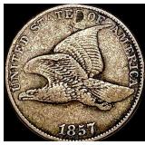 1857 Flying Eagle Cent NEARLY UNCIRCULATED