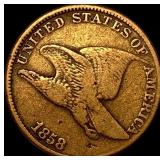 1858 Flying Eagle Cent LIGHTLY CIRCULATED