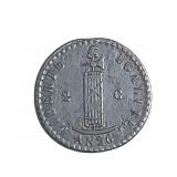 1830 AN26 Haiti 2 Centimes AU