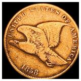 1858 Flying Eagle Cent NICELY CIRCULATED
