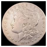 1889-CC Morgan Silver Dollar