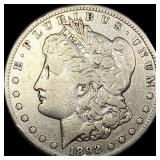 1892-CC Silver Morgan Dollar LIGHTLY CIRCULATED