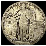 1917-S Type 1 Standing Liberty Quarter LIGHTLY CIR
