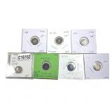 Various Dates Silver Great Britian 2 Pence HIGH GR