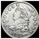 1821 Capped Bust Dime CLOSELY UNCIRCULATED