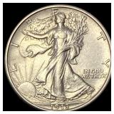 1918 Silver Walking Liberty Half Dollar  CHOICE A