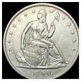 1860-O Seated Liberty Half Dollar  UNCIRCULATED