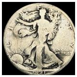 1921-S Walking Liberty Half Dollar NICELY  CIRCUL