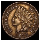 1893 Indian Head Cent CHOICE AU