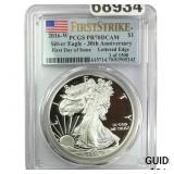 2016-W Silver Eagle PCGS PR70 DCAM