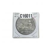 1870 Silver Spain Pesetas XF