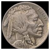 1924-S Buffalo Nickel LIGHTLY CIRCULATED