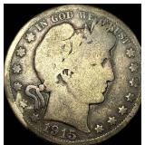 1915 Barber Half Dollar NICELY CIRCULATED